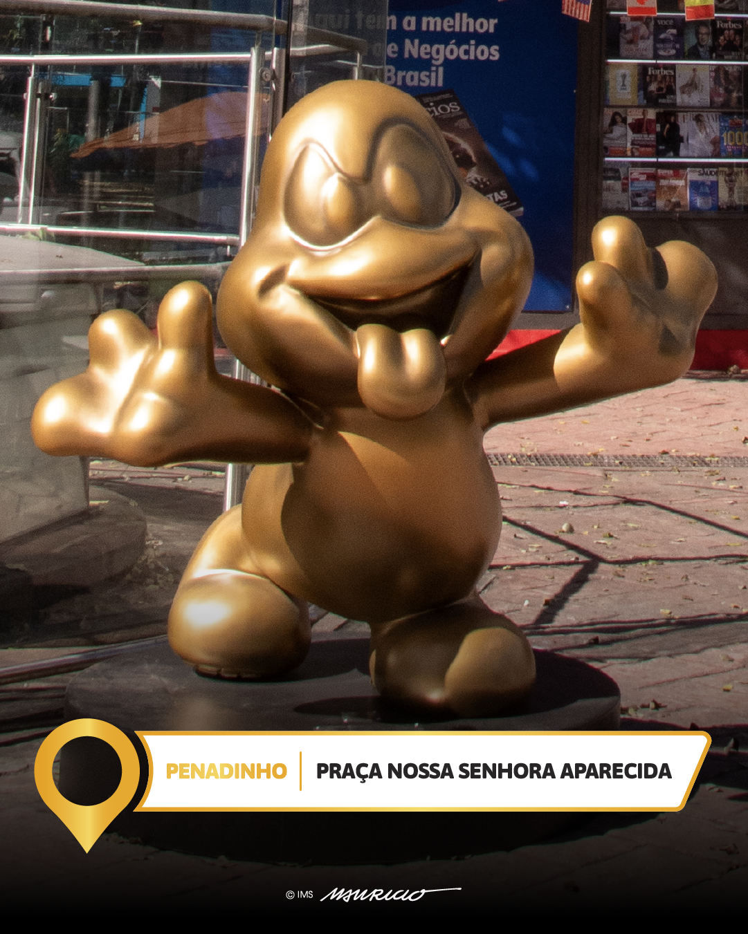 Estátua Mauricio de Sousa 8